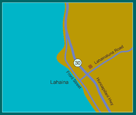 Lahaina map